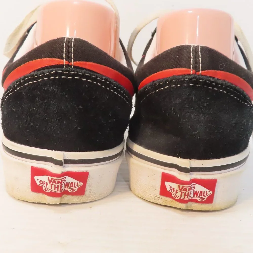 Men s Women s VANS Flame Old Skool suede low rise sneakers M/8 W/9.5 - Picture 5 of 13